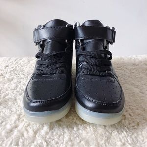 LED Leather Light Up Shoes